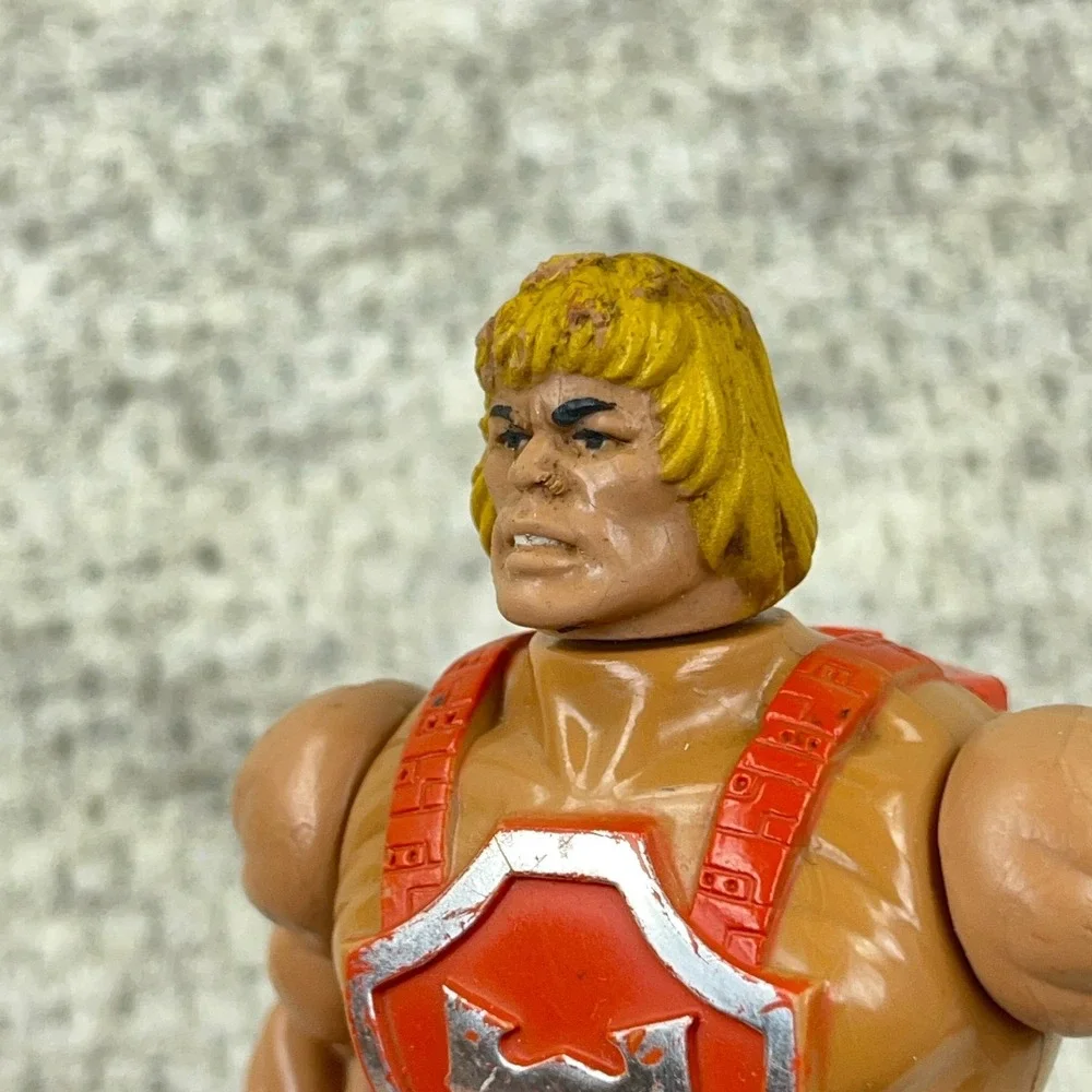 Vintage 1984 Thunder Punch He-Man Action Figure MOTU Masters of the Universe